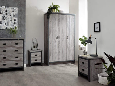 Boston 4 Piece Bedroom Set Grey