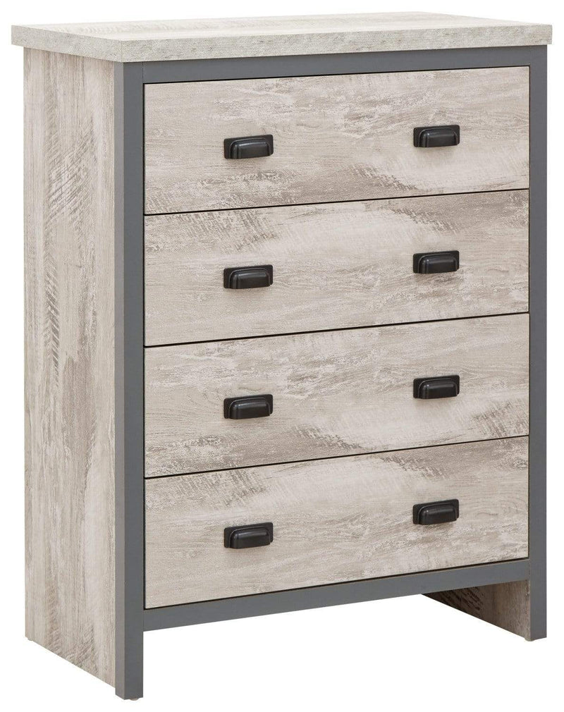 Boston 4 Piece Bedroom Set Grey