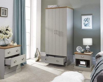 Kendal 3 Piece Bedroom Set - Grey