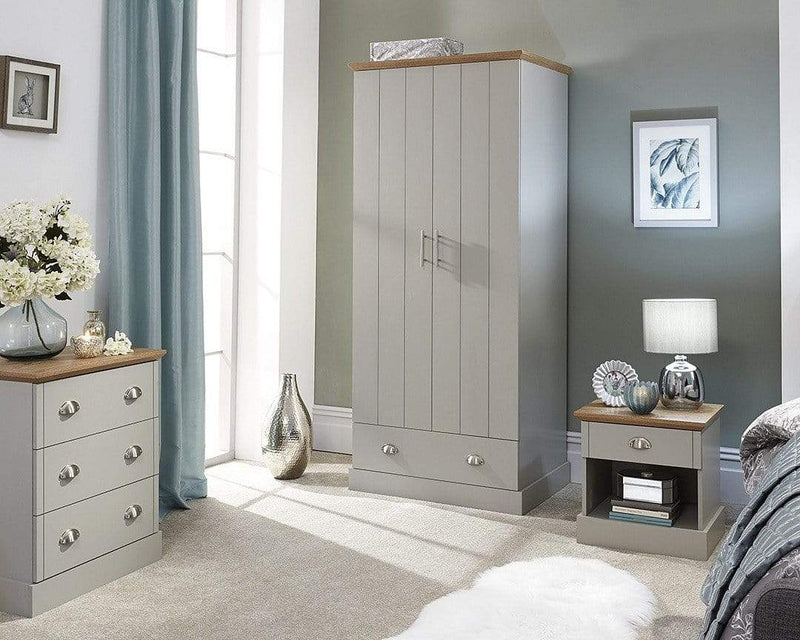 Kendal 3 Piece Bedroom Set - Grey