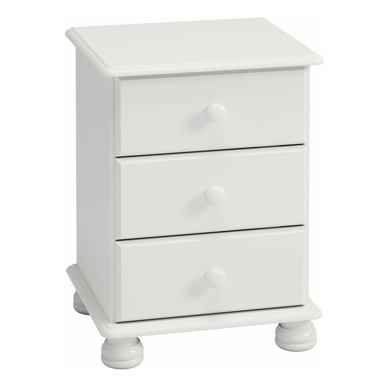 Richmond 3 Drw Bedside Off White