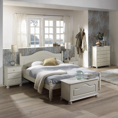 Richmond 3 Drw Bedside Off White