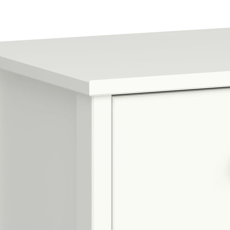 Tromso 1 Drawer Nightstand Off White