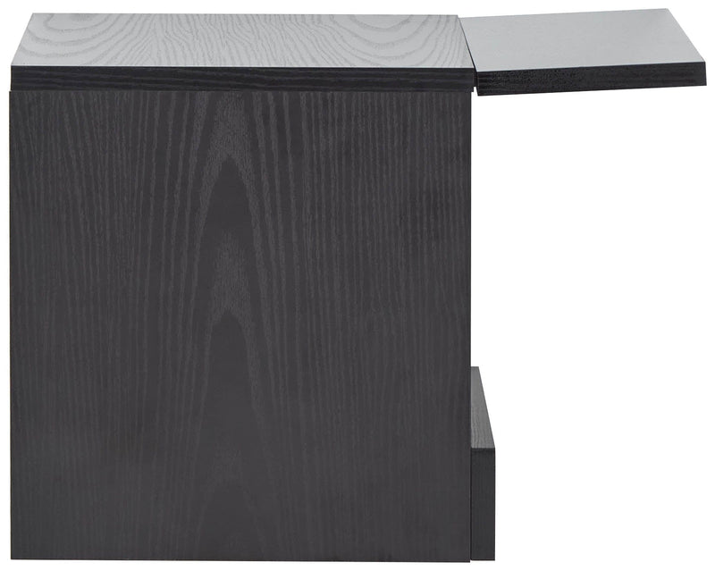 Galicia Pair Of Wall Hanging Bedside Tables Black