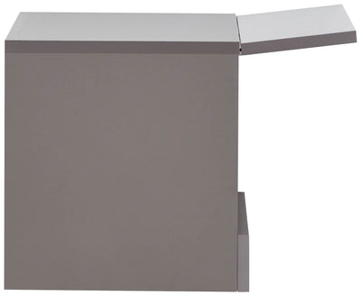 Galicia Pair Of Wall Hanging Bedside Tables Grey