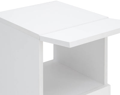 Galicia Pair Of Wall Hanging Bedside Tables White