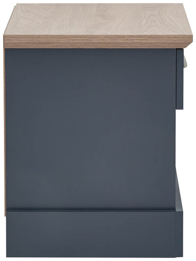 Kendal 1 Drawer Bedside Slate Blue