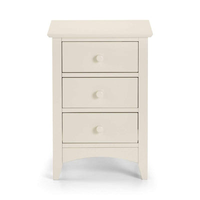 Cameo 3 Drawer Bedside