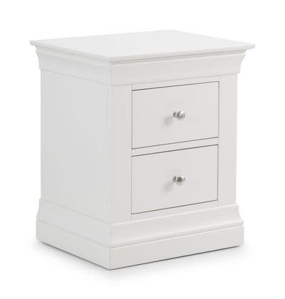 Clermont 2 Drawer Bedside Cabinet