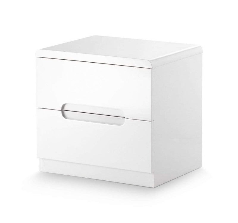 Manhattan 2 Drawer Bedside