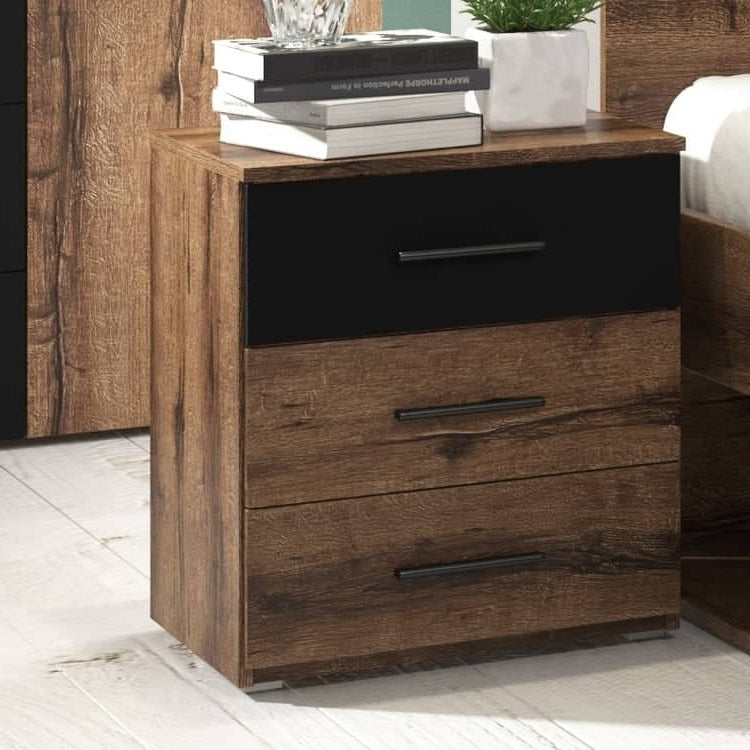 Beta Bedside Cabinet Oak Monastery