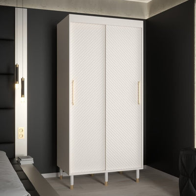 Monaco I Sliding Door Wardrobe 100cm