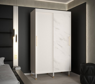 Monaco Sliding Door Wardrobe 120cm