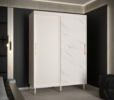 Monaco Sliding Door Wardrobe 150cm