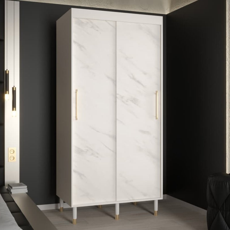 Bergen Sliding Door Wardrobe 100cm