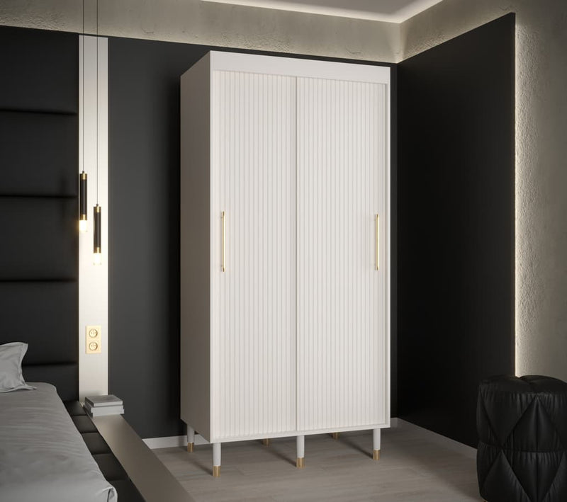 Mora I Sliding Door Wardrobe 100cm