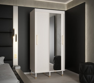 Mora II Sliding Door Wardrobe 100cm