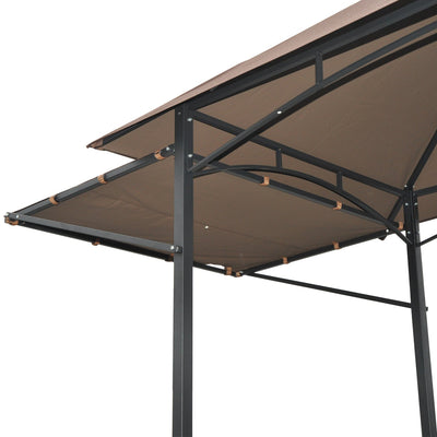 Outsunny 250L x 150W cm Waterproof Canopy Awing-Coffee