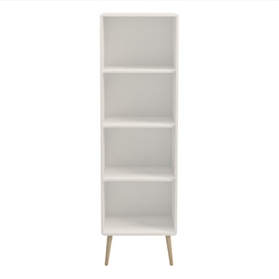 Softline Narrow Bookcase Off White