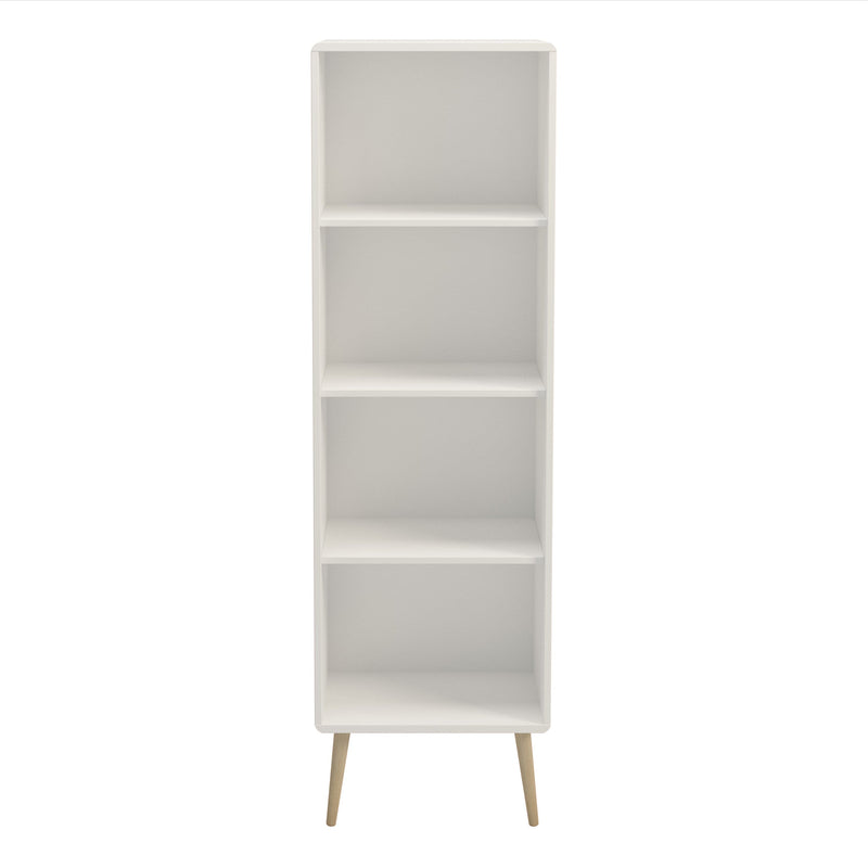 Softline Narrow Bookcase Off White