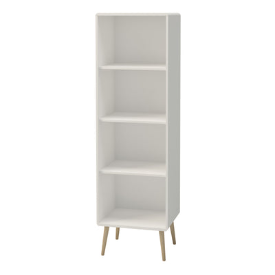 Softline Narrow Bookcase Off White