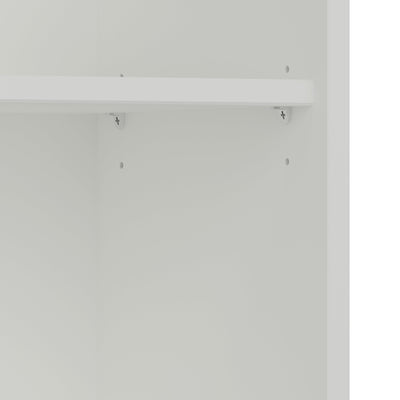 Softline Narrow Bookcase Off White