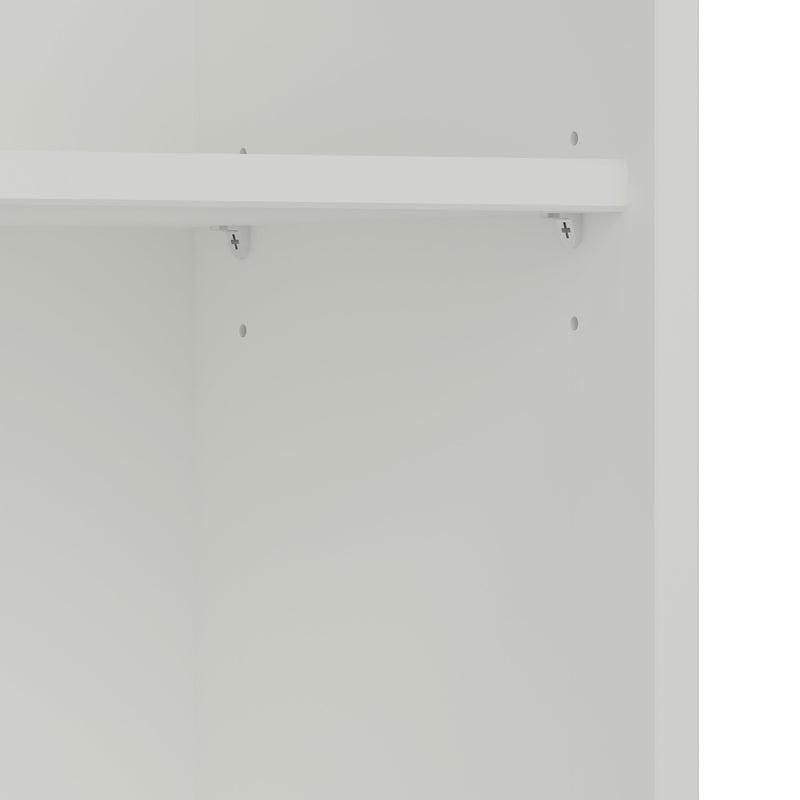 Softline Narrow Bookcase Off White