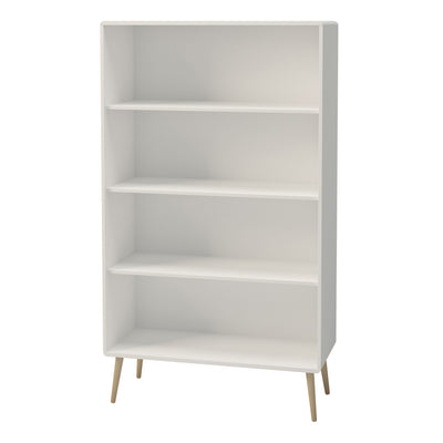 Softline Wide Bookcase Off White