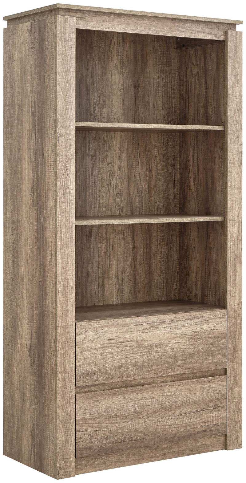 Canyon Oak Bookcase