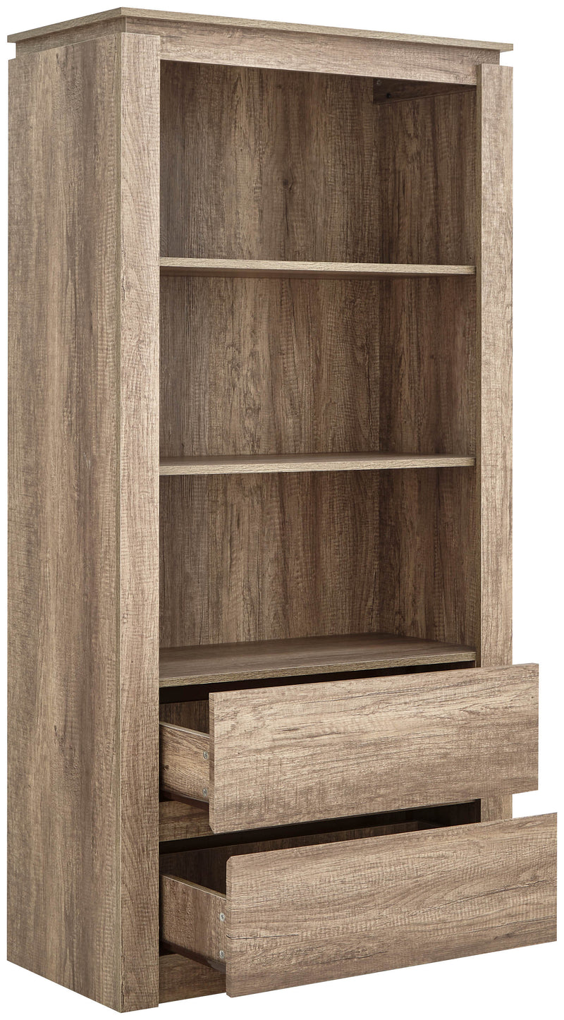 Canyon Oak Bookcase