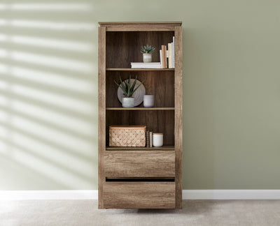 Canyon Oak Bookcase