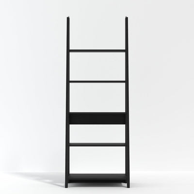 Tiva Ladder Bookcase Black