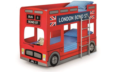 London Bus Bunk Bed - Personalised with your child's name