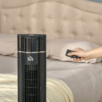 42 Anion Tower Fan Cooling For Bedroom , Black