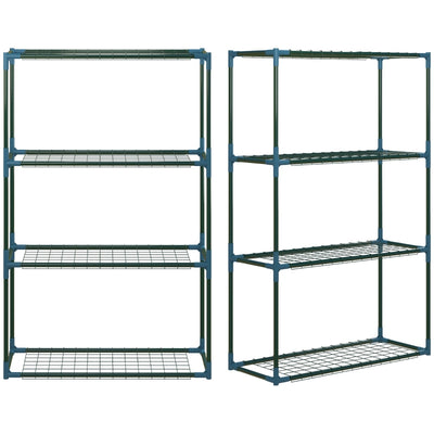 Modern Plant Stand Set Of 2- Green