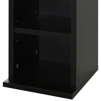 Set Of 2 CD Media Display Shelf Unit Tower Rack