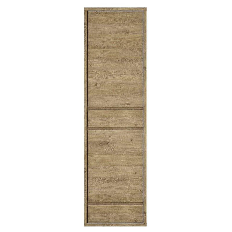 Shetland 2 Door 2 Drawer narrow cabinet Shetland Oak Finish