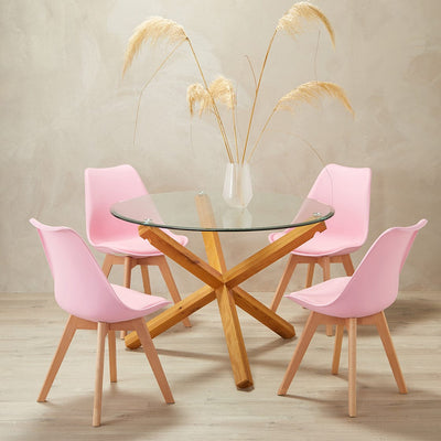 Louvre Chair Pink (Pack of 2)