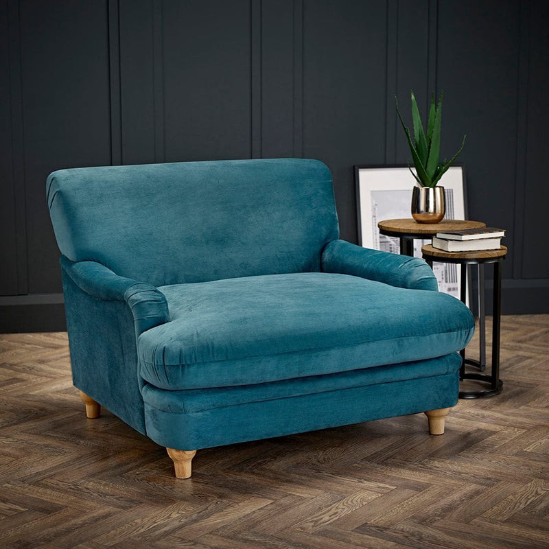 Plumpton Chair Peacock Blue