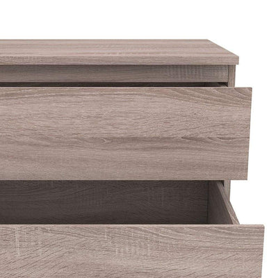 Nova Chest of 3 Drawers in Truffle Oak