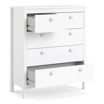 Madrid Chest 3+2 Drawers In White