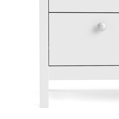 Madrid Chest 3 Drawers In White