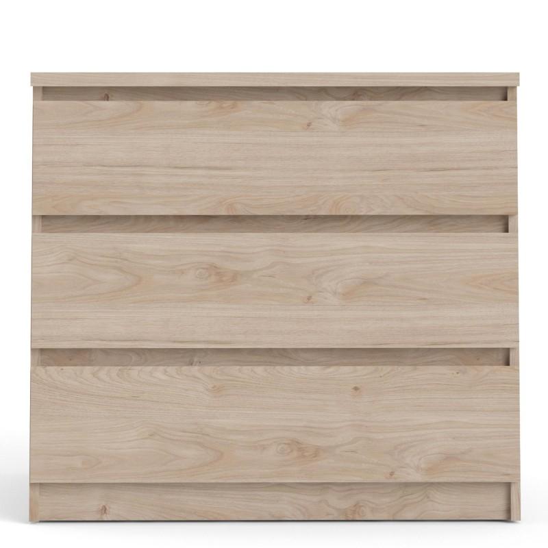 Naia Chest of 3 Drawers in Jackson Hickory Oak