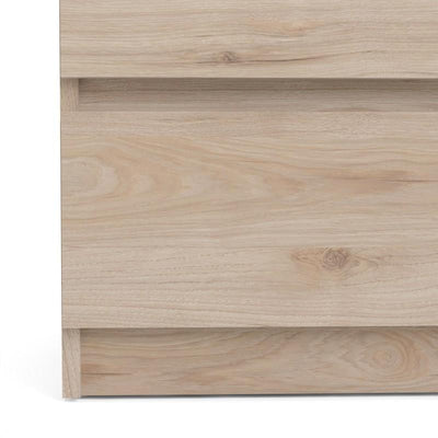 Naia Wide Chest of 6 Drawers (3+3) in Jackson Hickory Oak