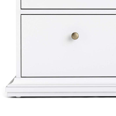 Paris Chest of 4 Drawers in White