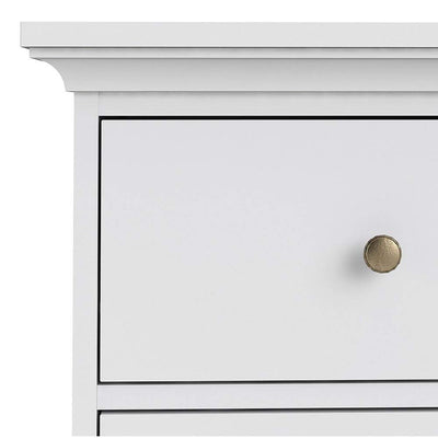 Paris Chest of 4 Drawers in White