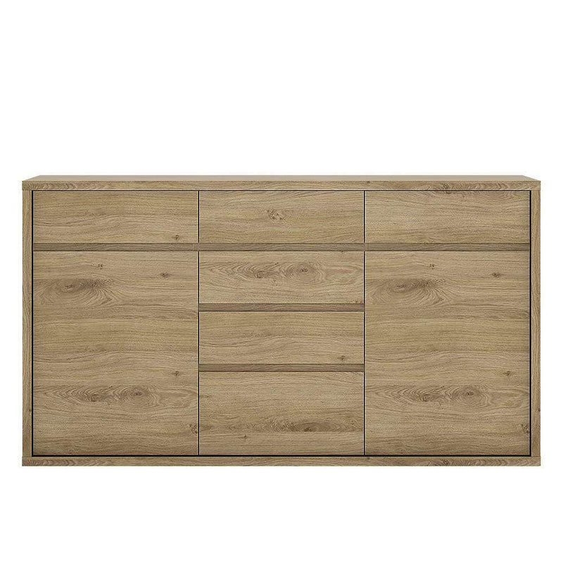 Shetland 2 door 6 drawer chest Shetland Oak