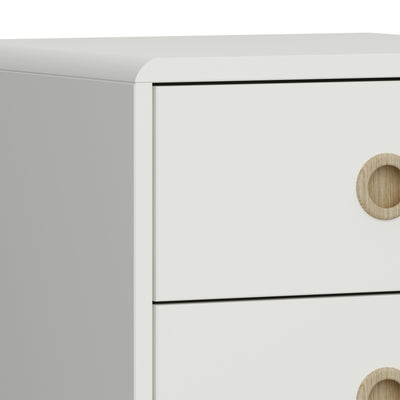 Softline 3 Drawer Chest Off White