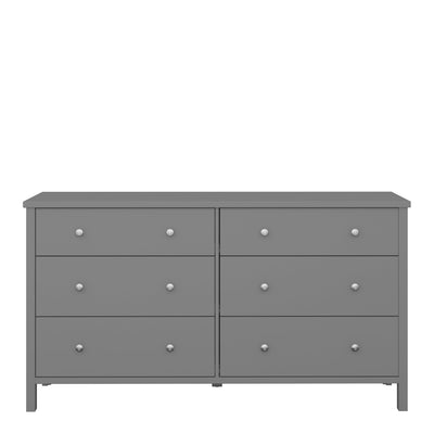 Tromso 3 + 3 Wide Chest Grey