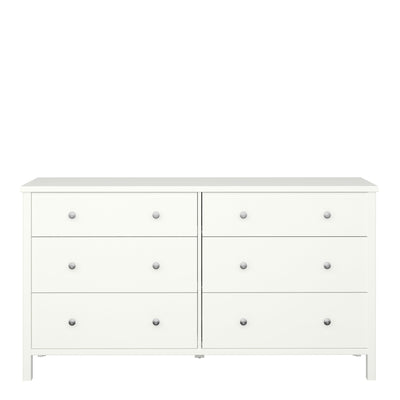 Tromso 3 + 3 Wide Chest Off White